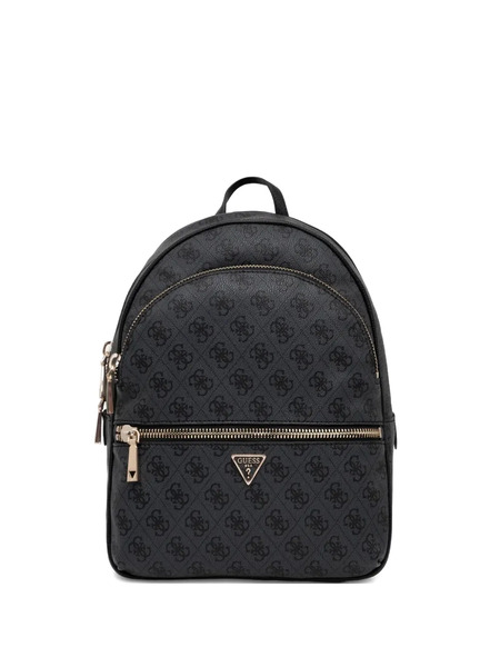  Guess Usa Logo-pattern Backpack - Black 