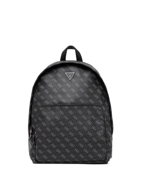  Guess Usa Logo-pattern Backpack - Black 