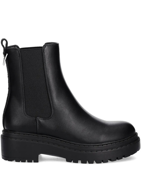  Guess Usa Pull-tab Platform Boots - Black 