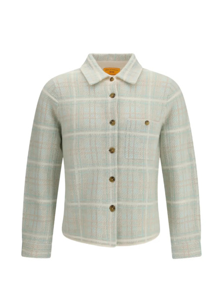  Guest In Residence Buttoned Checked Shirt - Neutrals 