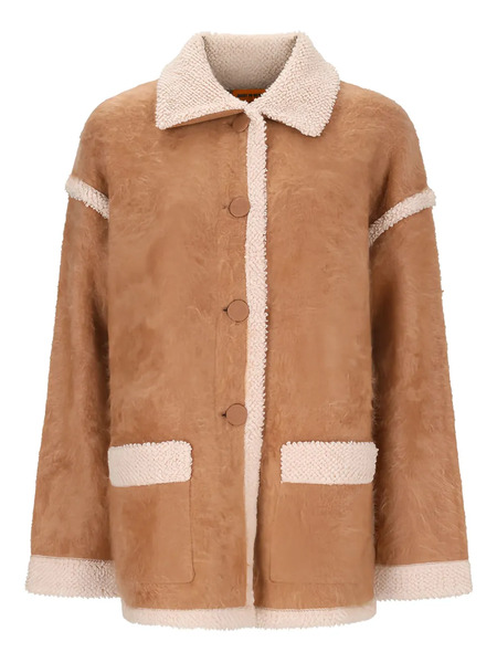  Guest In Residence Grizzly Buttoned Jacket - Neutrals 