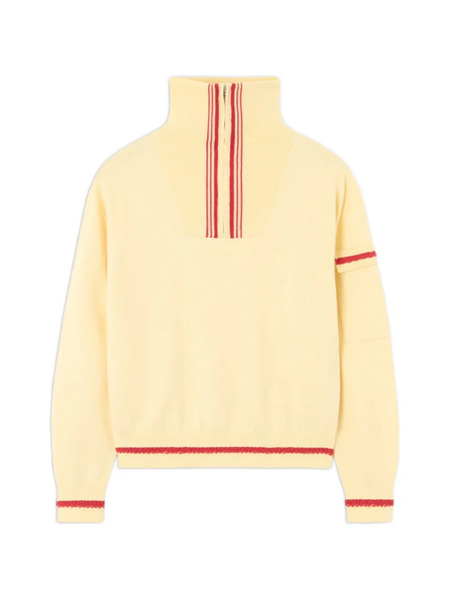  Guest In Residence Runner Striped Sweater - Neutrals 