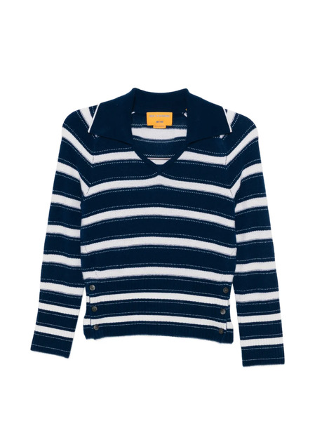  Guest In Residence Striped Sweater - Blue 