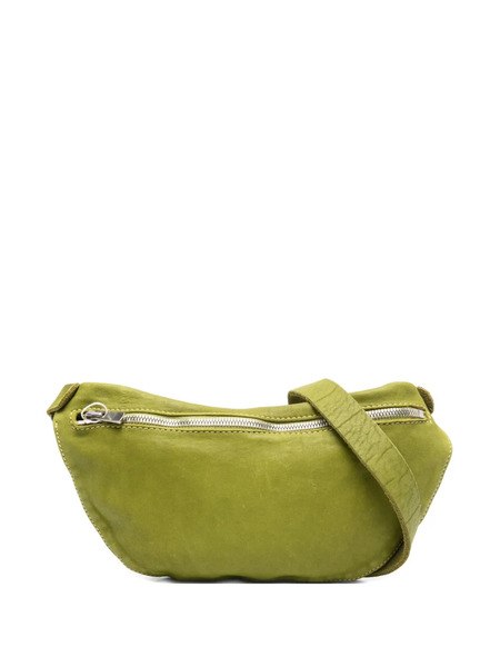  Guidi Leather Belt Bag - Green 