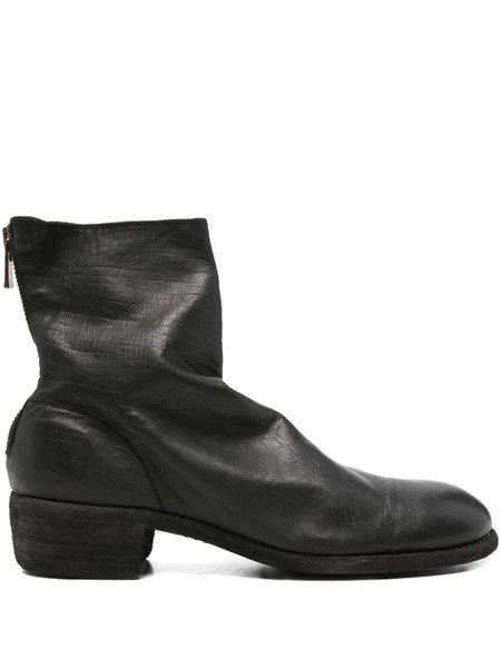  Guidi Leather Boots - Black 