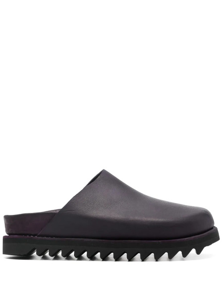  Guidi Leather Slides - Black 
