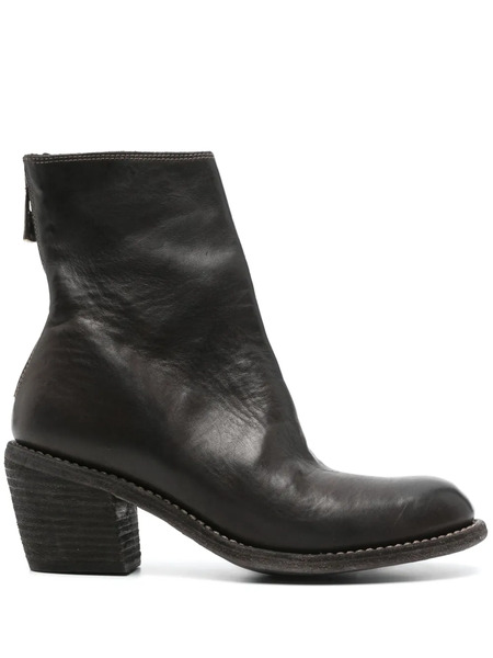  Guidi 70mm Leather Boots - Brown 