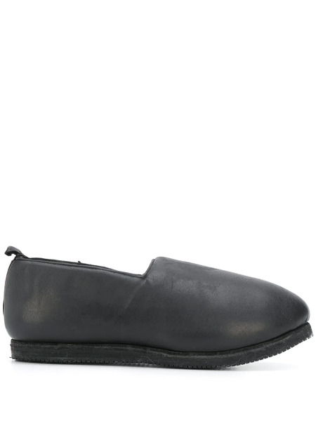  Guidi Plain Chunky-style Loafers - Balck 