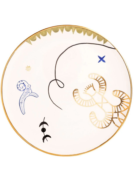  Gunia Project Vesna Round Plate - Neutrals 