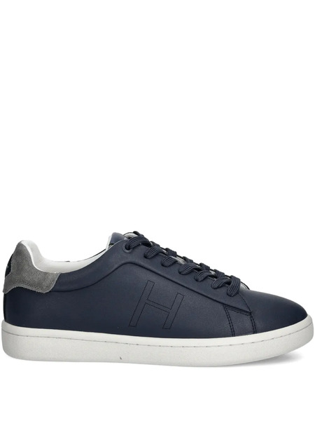  Hackett Bond Leather Sneakers - Blue 