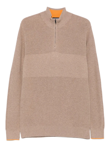  Hackett Contrast-trim Sweater - Neutrals 