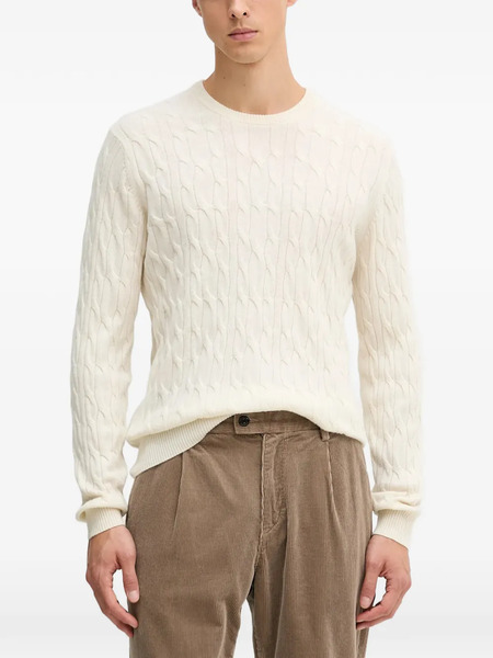  Hackett Crew-neck Sweater - Neutrals 