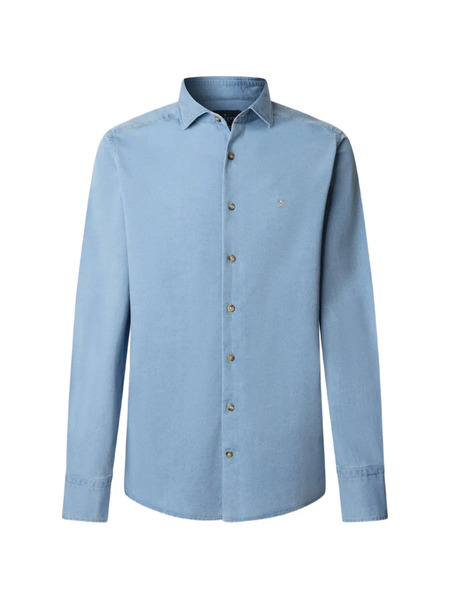  Hackett Embroidered Logo Shirt - Blue 