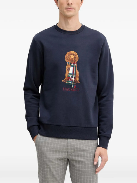  Hackett Graphic-print Sweatshirt - Blue 