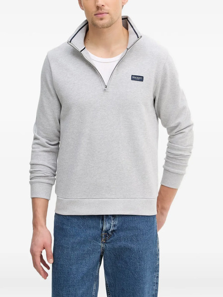  Hackett Half-zip Sweatshirt - Grey 