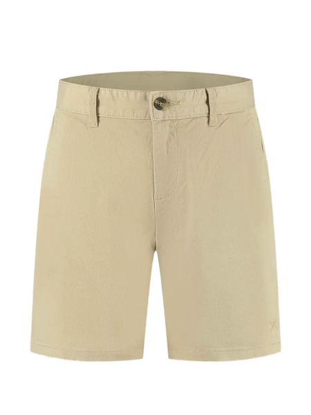  Hackett Kids Cotton Embroidered Shorts - Neutrals 