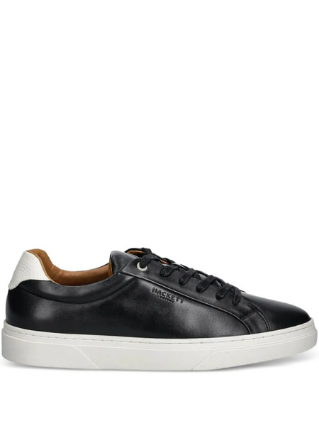  Hackett Leather Sneakers - Black 