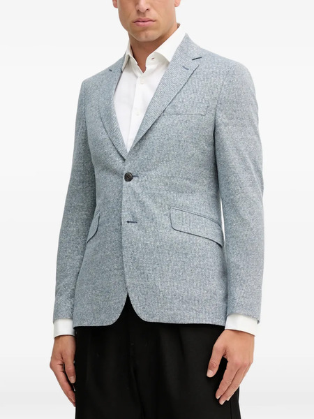  Hackett Notched-lapels Blazer - Blue 