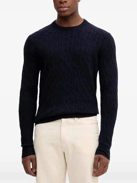  Hackett Round-neck Sweater - Blue 