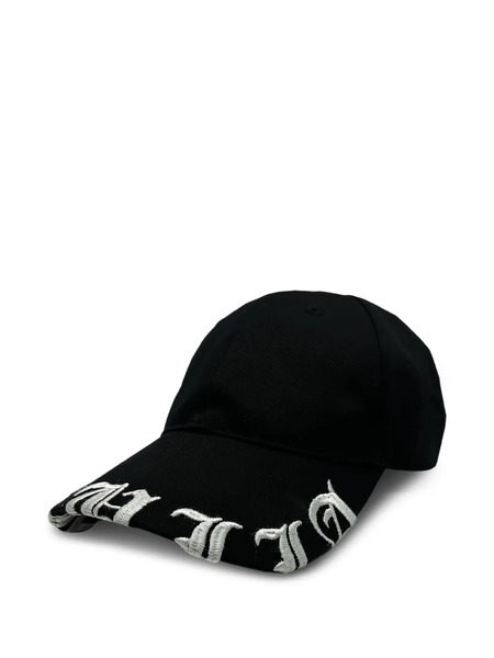  Haculla Embroidered-brim Cap - Black 