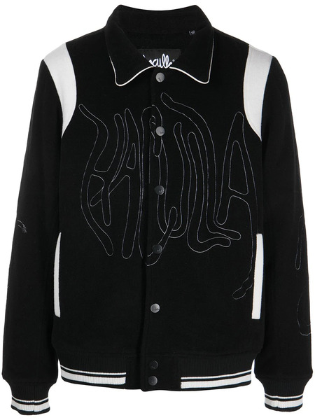  Haculla Embroidered-logo Shirt Jacket - Black 