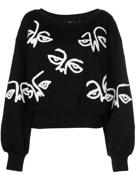  Haculla Graphic-print Sweatshirt - Black 