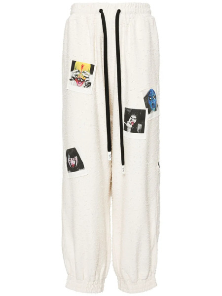  Haculla Polaroid Collection Sweatpants - White 