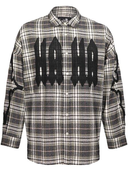  Haculla Praising Plaid Shirt - Black 