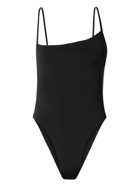  Haight Asymmetric-strap Swimsuit - Black 