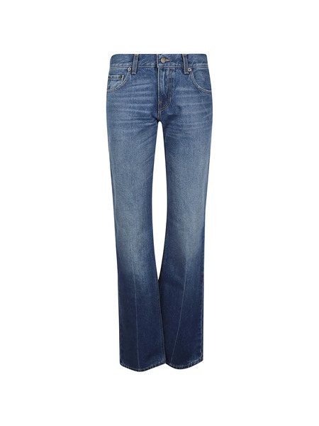  Haikure Carly Patch Pocket Jeans - Blue 