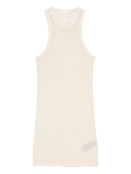  Haikure Crew-neck Tank Top - Neutrals 