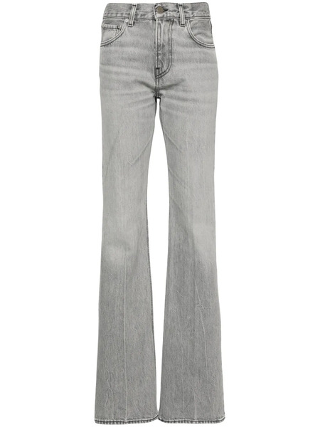  Haikure Flora Fog Mid-rise Flared Jeans - Grey 