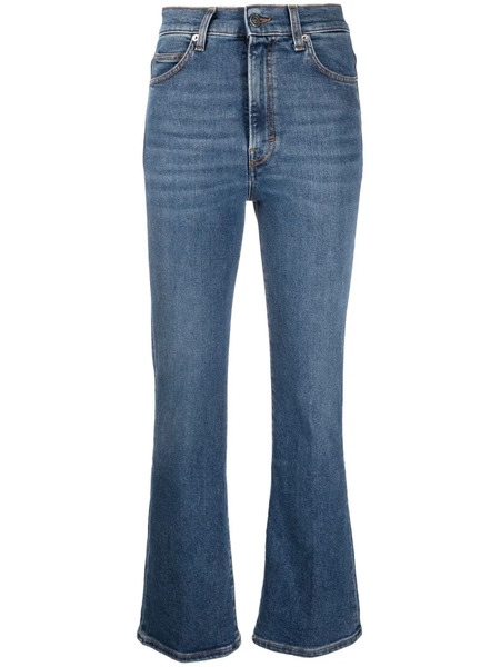  Haikure High-rise Flared Jeans - Blue 