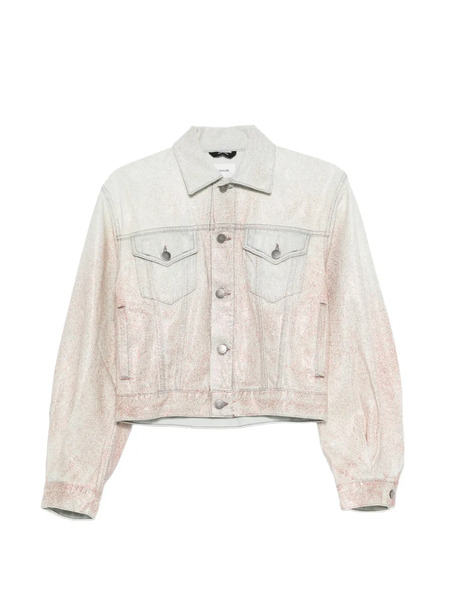  Haikure Pocket Buttoned Jacket - Blue 