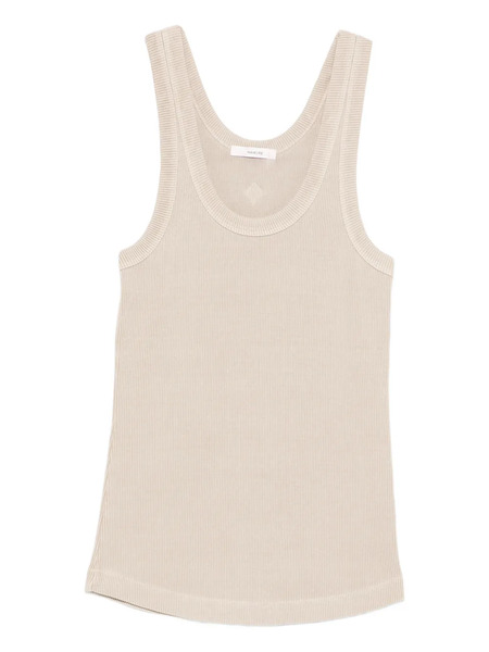  Haikure Ribbed Top - Neutrals 