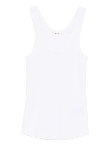  Haikure Ribbed Top - White 