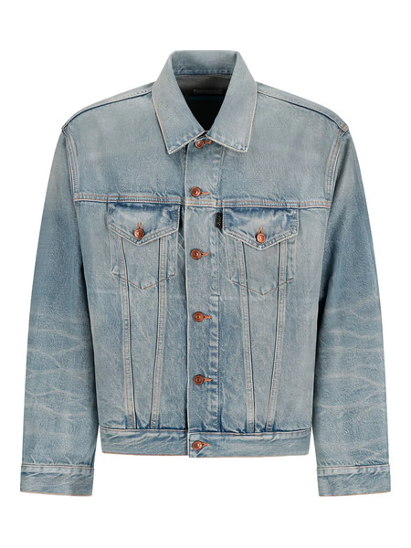  Haikure Richie Button-fastening Denim Jacket - Blue 