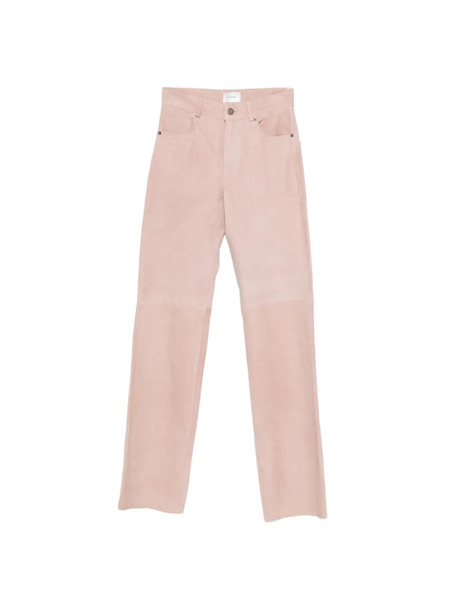  Haikure Suede Trousers - Pink 