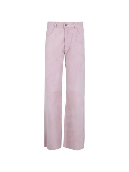  Haikure Suede Trousers - Pink 