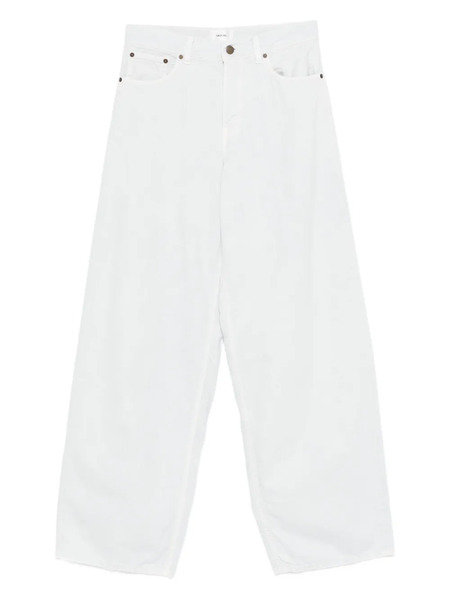  Haikure White Wide Trousers 