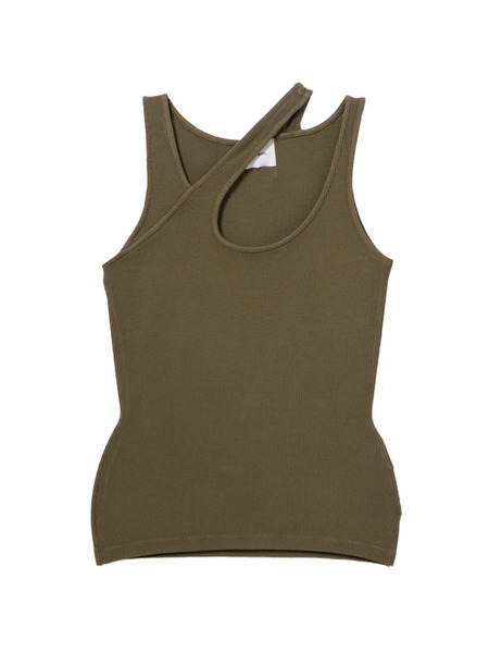  Halfboy Cutout Tank Top - Green 
