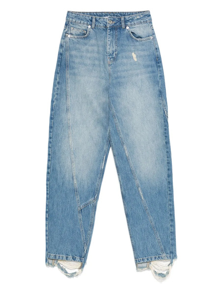  Halfboy Distressed Boyfriend Jeans - Blue 