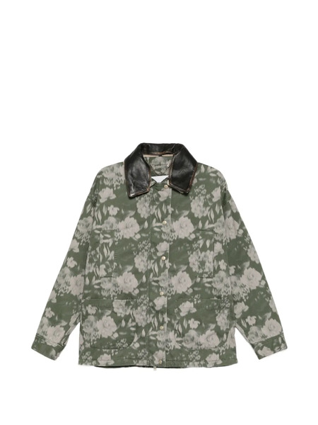  Halfboy Floral Parka - Green 