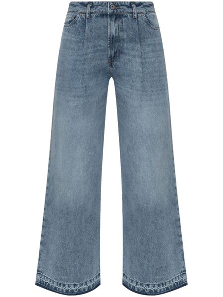  Halfboy Wide-leg Jeans - Blue 