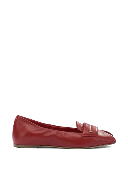  Halmanera Open-toe Loafers - Red 