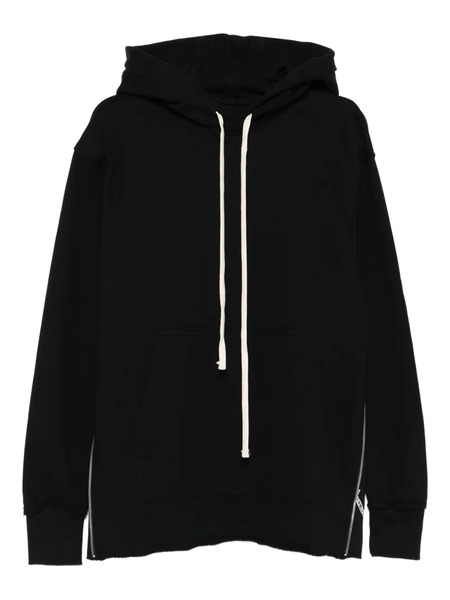  Hamza Dark Side-zip Hoodie - Black 