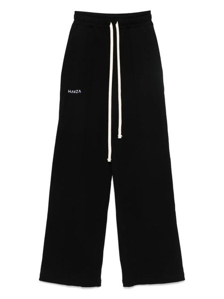  Hamza Drawstring Track Pants - Black 