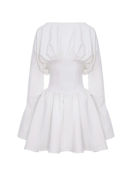  Hamza Nyssa Cloth Dress - White 