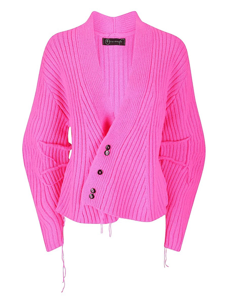  Handmade Buttoned Cardigan - Pink 