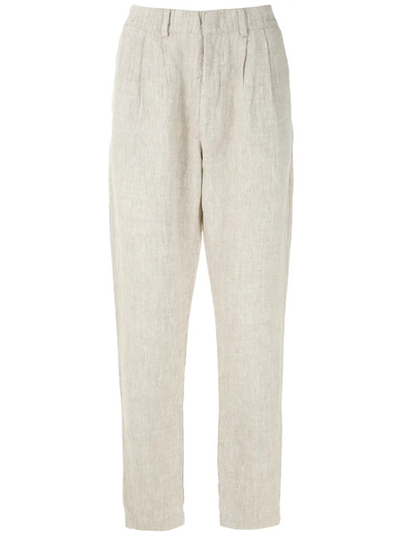  Handred Linen Straight Trousers - Neutrals 